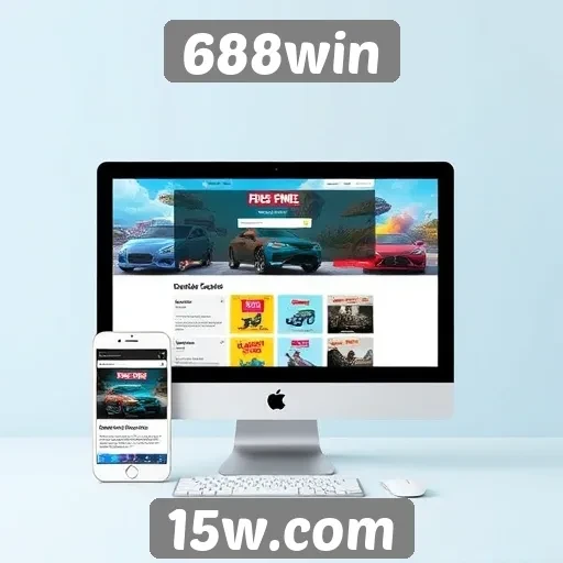 Plataforma 688win se destaca pelo design responsivo